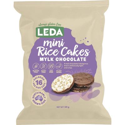 Mini Rice Cakes Mylk Chocolate 6x60g Mini Rice Cakes Mylk Chocolate 6x60g