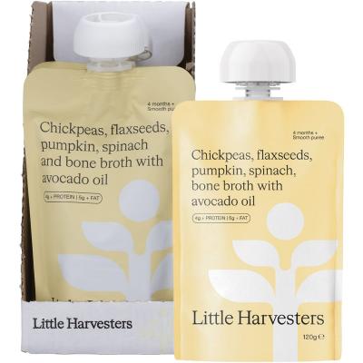 Chickpeas, Flaxseeds, Pumpkin, Spinach & Bone Broth 6x120g