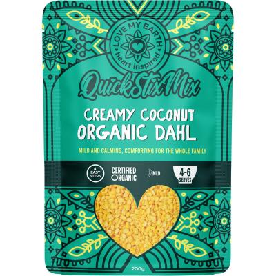 Quick Stix Mix Organic Dahl Creamy Coconut 200g