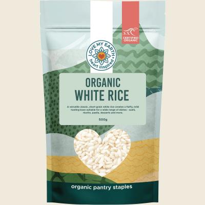 Organic White Rice 500g