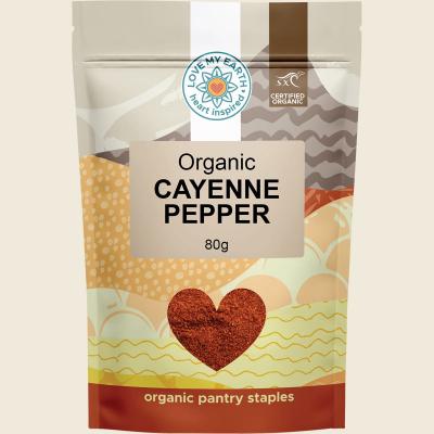 Organic Cayenne Pepper 80g