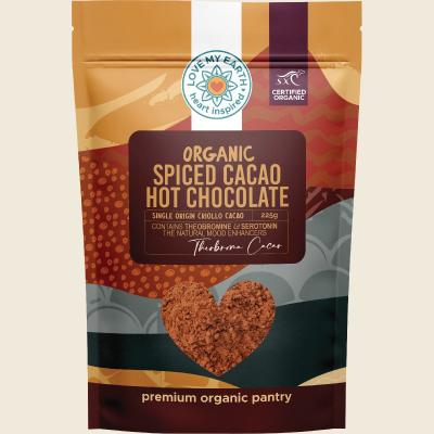 Organic Spiced Cacao Hot Chocolate 225g