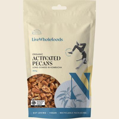 Organic Activated Pecans 300g