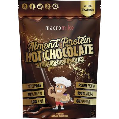 Protein Hot Chocolate Almond with Probiotics 300g