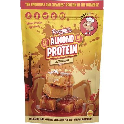 Premium Almond Protein Salted Caramel 400g