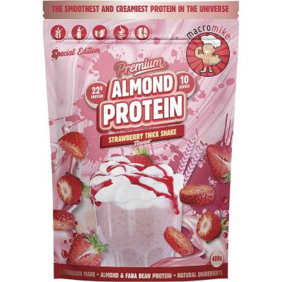 Premium Almond Protein Strawberry Thick Shake 400g