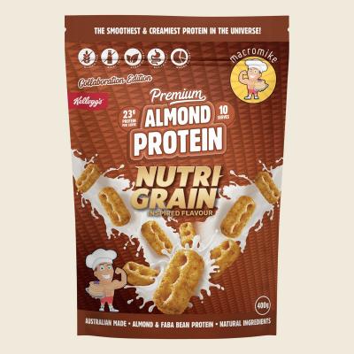 x Kellogg's Premium Almond Protein Nutri-Grain Inspired 400g