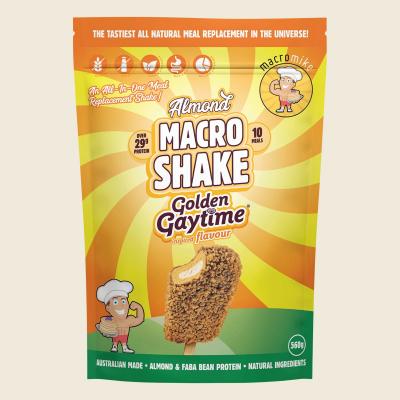 Almond Macro Shake Meal Replacement Golden Gaytime Inspired 560g