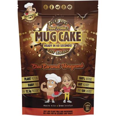 Mug Cake Mix Plant Protein Choc Caramel Honeycomb 6x50g