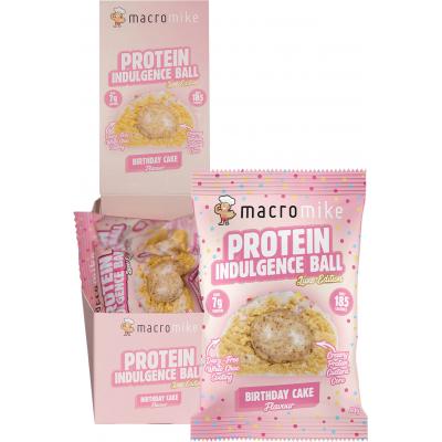 Protein Indulgence Ball Birthday Cake 12x40g
