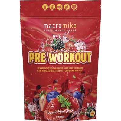 Pre Workout Tropical Mixed Berry 300g