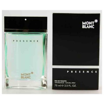 Mont Blanc Presence Eau De Toilette Spray 75ml