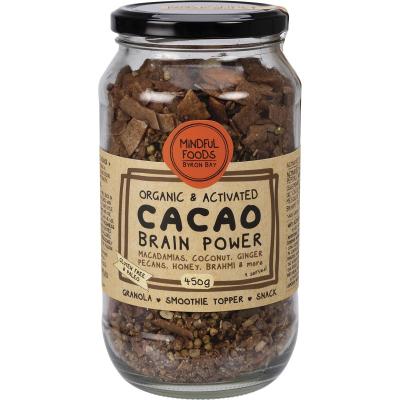 Cacao Brain Power Granola Organic & Activated 450g