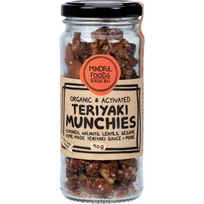 Teriyaki Munchies Organic & Activated 90g