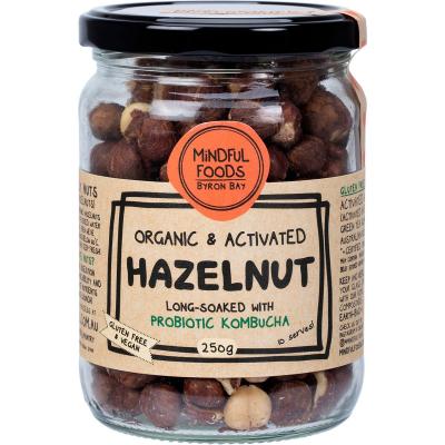 Hazelnuts Organic & Activated 250g