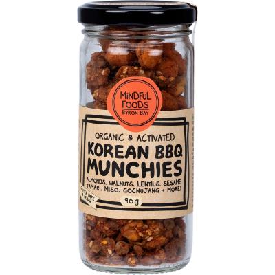 Korean BBQ Munchies Organic & Activated 90g