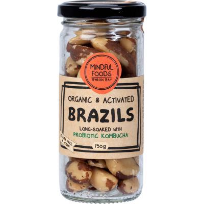 Brazil Nuts Organic & Activated 120g