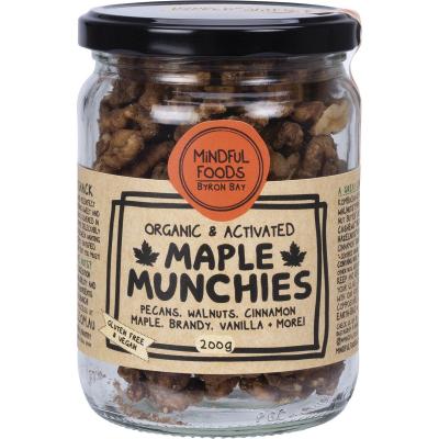 Maple Munchies Organic & Activated 220g