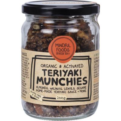 Teriyaki Munchies Organic & Activated 220g Teriyaki Munchies Organic & Activated 220g