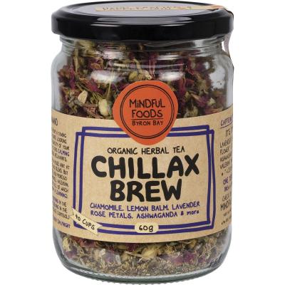 Chillax Brew Organic Herbal Tea 60g