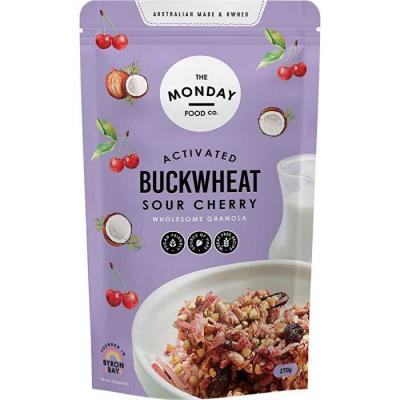 Activated Buckwheat Granola Sour Cherry 270g