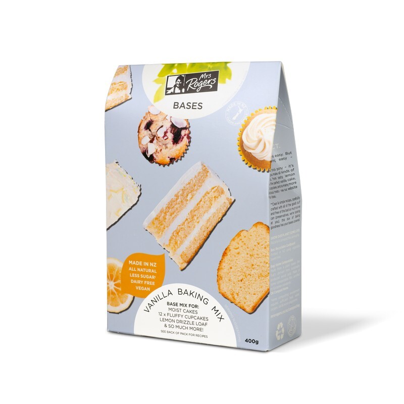 Mrs Rogers Baking Bases Vanilla Mix 400g