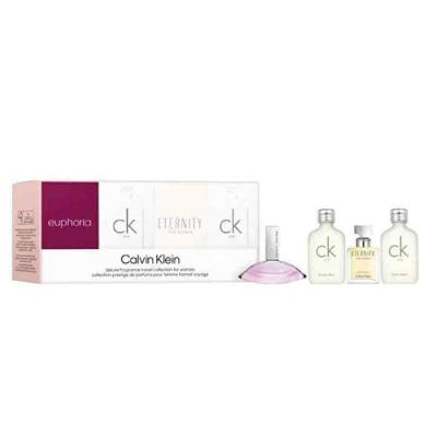 Calvin Klein (l) Mini Set - Euphoria & 2x Ck One & Eternity 4pc