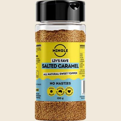 Liv's Fave Salted Caramel All Natural Sweet Topper 130g