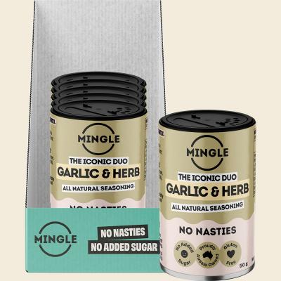 Garlic & Herb All Natural Seasoning 5x50g