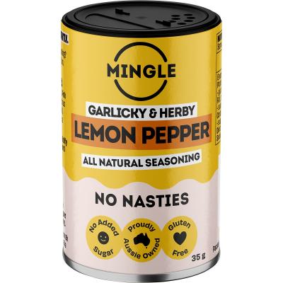 Lemon Pepper All Natural Seasoning 5x35g