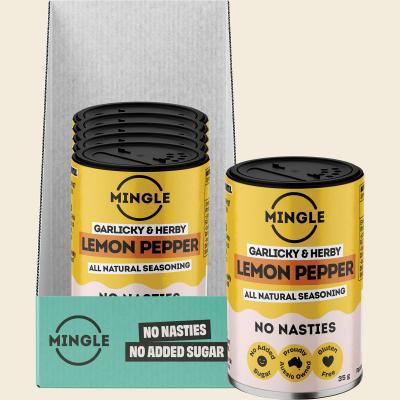 Lemon Pepper All Natural Seasoning 5x35g