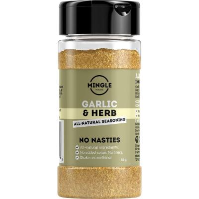Natural Seasoning Blend Garlic & Herb 10x50g
