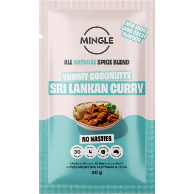 Natural Seasoning Blend Sri Lankan Curry 12x30g