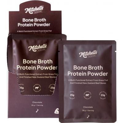 Bone Broth Protein Powder Chocolate 10x30g