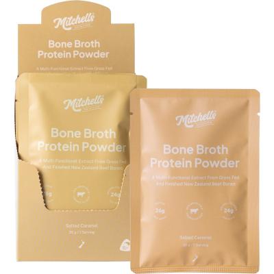 Bone Broth Protein Powder Salted Caramel 10x30g