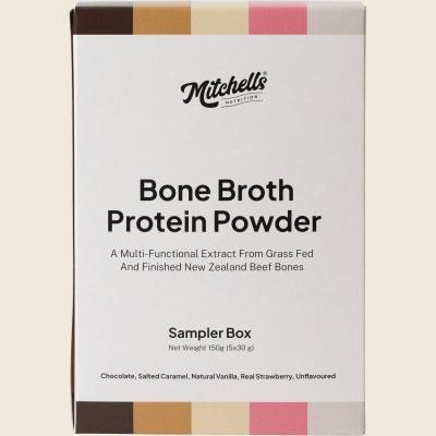 Bone Broth Protein Powder Sampler Box 5x30g