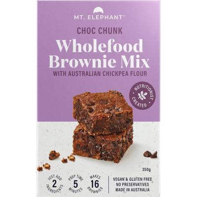 Wholefood Brownie Mix Choc Chunk 5x350g