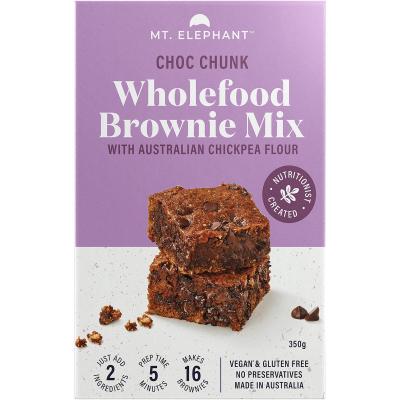Wholefood Brownie Mix Choc Chunk 350g