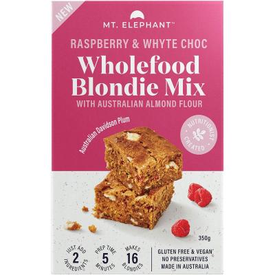 Wholefood Blondie Mix Raspberry & Whyte Choc 5x350g
