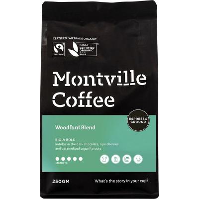 Coffee Ground Espresso Woodford Blend 250g