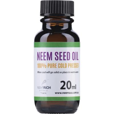 Neem Seed Oil 100% Pure & Cold Pressed 20ml