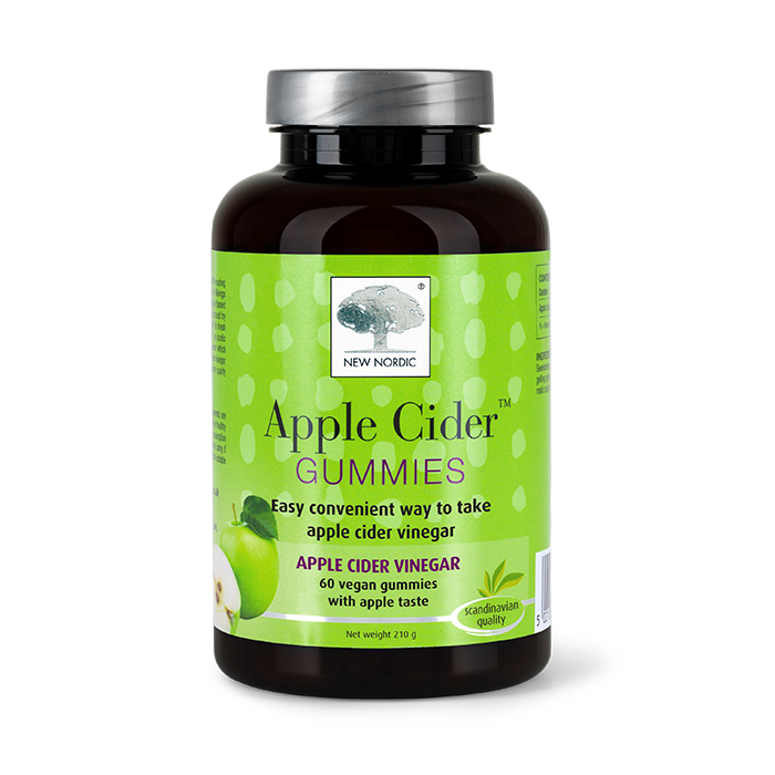 New Nordic Apple Cider Gummies 60pk