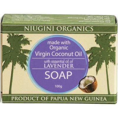 Virgin Coconut Oil Soap Lavender 100g