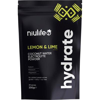 Hydrate Electrolyte Powder Lemon & Lime 200g