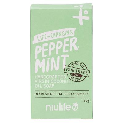 Coconut Oil Soap Peppermint 100g