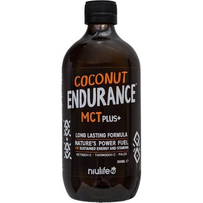 Coconut MCT Plus+ Oil Endurance 6x500ml