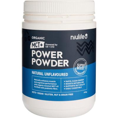 Organic MCT+ Power Powder Natural Unflavoured 400g