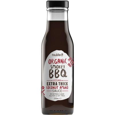Organic Coconut Amino Sauce Extra Thick Smokey BBQ 6x250ml