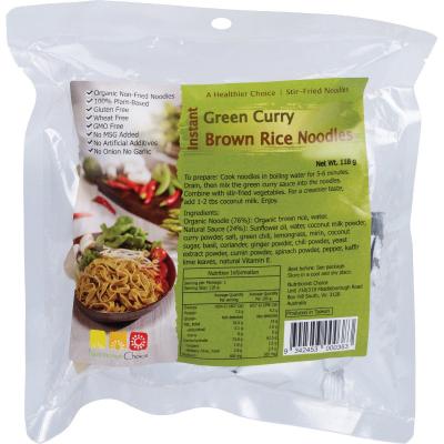 Instant Green Curry Brown Rice Noodle Kit 118g