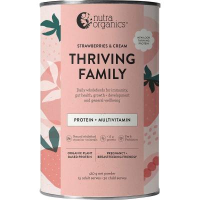Thriving Family Strawberries & Cream 450g